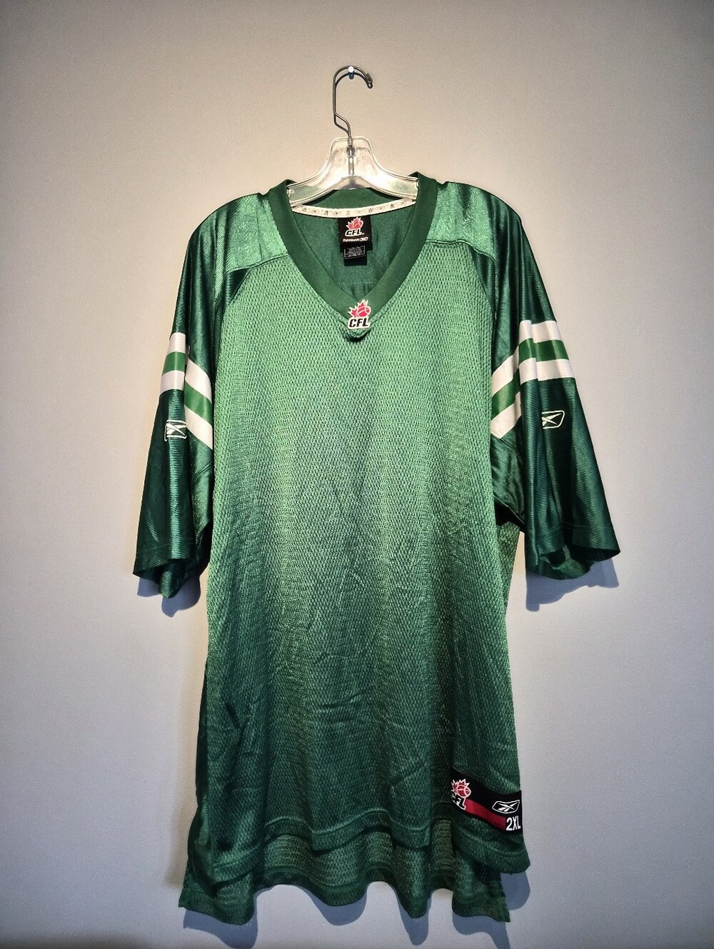 Vintage Reebok CFL Saskatchewan Roughriders Jersey | Size XXL